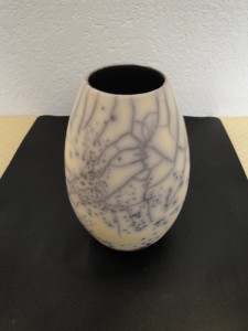 Vase Raku Nu en grès Vase Raku Nu en grès