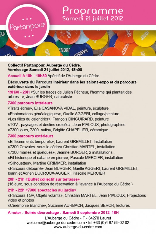 Partanpour - 21 juillet 2012 - Auberge du Cèdre - 2